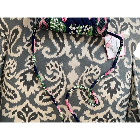 Vera Bradley Crossbody Wallet New Breast Cancer Awareness Floral - Picture 2 of 9